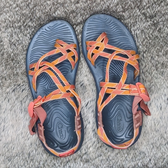 Chaco Z/Volv X2 Sandals Verdure Peach Women's 7 - Picture 7 of 12